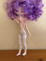 Solid Color Tall socks for 12" Blythe doll