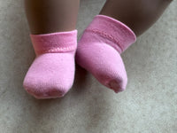 Solid Color Ankle Socks for 15" Bitty Baby doll