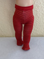 8" Ginny or Wendy Christmas Tights