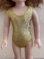 Shiny Leotard for 14" Wellie Wishers doll
