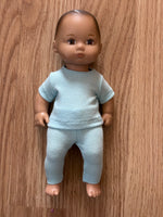Solid Color Short Sleeve T-shirt for 8" Caring for Baby Doll