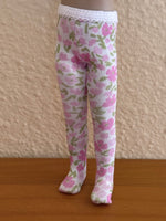 8" Heartstrings Print Tights