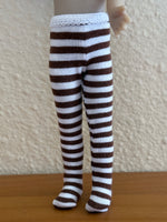 8" Heartstrings Print Tights