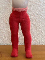7" Riley solid color tights