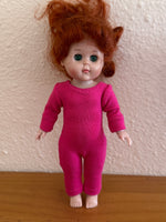 8" Ginny Solid Color Unitard