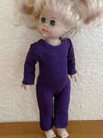 8" Ginny Solid Color Unitard