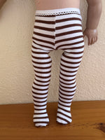 Print Tights for 18" American Girl doll
