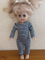 8" Wendy or Ginny Print Unitard