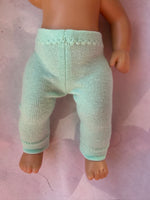8" Caring for Baby Solid. Little Bitty Baby  Color Leggings Pants
