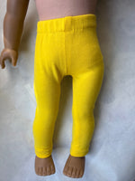 Solid Color Leggings Pants for 18" American Girl doll
