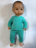 8" Caring for Baby Solid. Little Bitty Baby  Color Leggings Pants