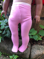 Solid Color Tights for 18" American Girl Dolls
