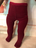 Solid Color Tights for 18" American Girl Dolls