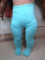 Solid Color Tights for 18" American Girl Dolls