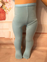 Solid Color Tights for 18" American Girl Dolls