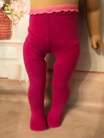 Solid Color Tights for 18" American Girl Dolls