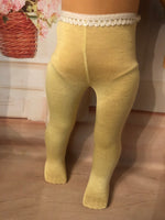 Solid Color Tights for 18" American Girl Dolls