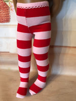 14.5" Ruby Red Galleria Fashion Friends VALENTINE TIGHTS