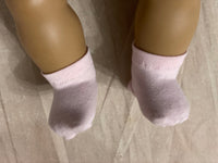 Solid Color Ankle Socks for 15" Bitty Baby doll