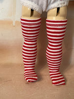 Tall socks stockings for 10" Bleuette doll