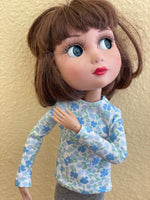 12" Ann or Marley or 14" Patience Print Long Sleeve T-shirt