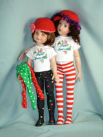 14" Betsy Print Tights