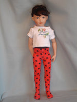 16" Seasons Print Tights