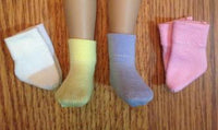 13" Effner Little Darling Solid Color Ankle Socks
