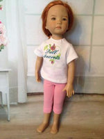 13" Effner Little Darling Solid Color Capris