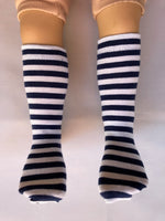 23" My Twinn Print Knee Socks