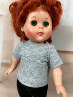 8" Ginny/MA Wendy Solid Color Short Sleeve T-shirt