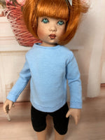 10" Kish Bitty Bethany Solid Color Long Sleeve T-shirt