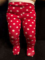 Christmas Tights for Bitty Baby