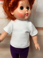 8" Ginny Solid Color Short Sleeve T-shirt