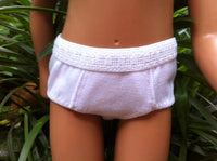 16" Gregor white boy shorts