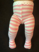 12" Baby Sasha Print Tights