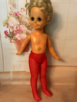 15" Velvet Fishnet Tights