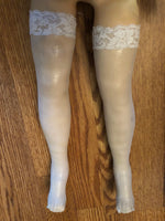 30" Vintage Betty the Beautiful Bride Thigh High Hose