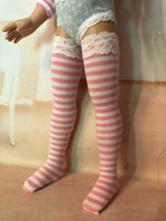 14" Tonner Betsy McCall Print Thigh high tall socks