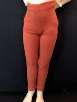 12" Ruby Red Galleria SIBLIES Solid Color Leggings