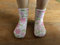 13" Effner Little Darling Print Ankle Socks