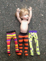 7" Riley  Halloween Tights