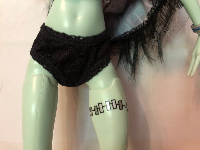 17 Monster High Frightfully Tall Black Undies Panties