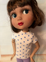 12" Tonner Anne or Marley or 14" Patience Print Short Sleeve T-shirt