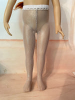 13" Effner Little Darling Metallic Tights