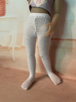 12"  Ruby Red Galleria SIBLIES Solid Color Tights