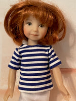 8" Heartstrings Print Short Sleeve T-shirt