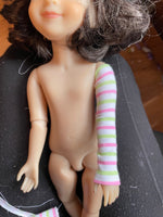 14.5" Fashion Friends Print arm warmers