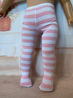 Springtime / Easter Tights for 18" American Girl doll