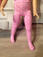 13" Effner Little Darling Print Tights